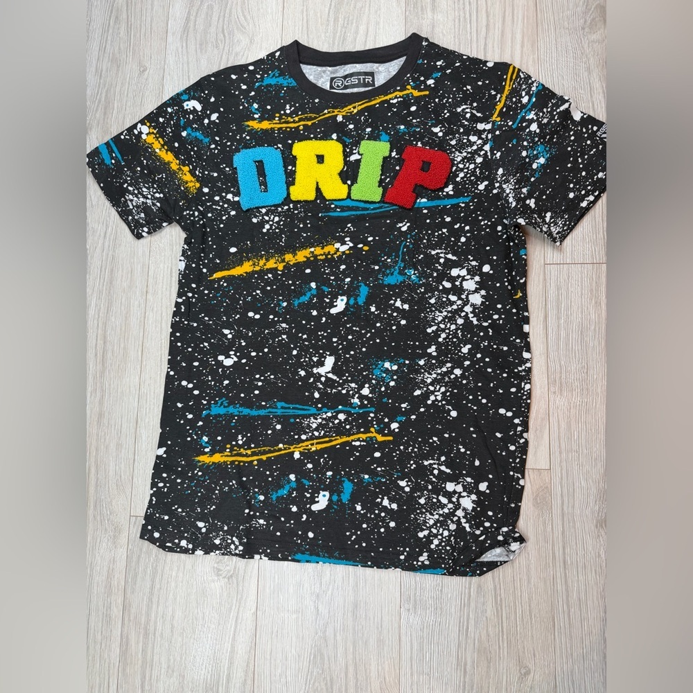 RGSTR Drip T-shirt Streetwear Hip-hop Men’s Size Large‎
